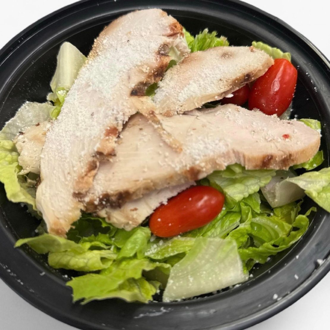 Chicken Caesar Salad.