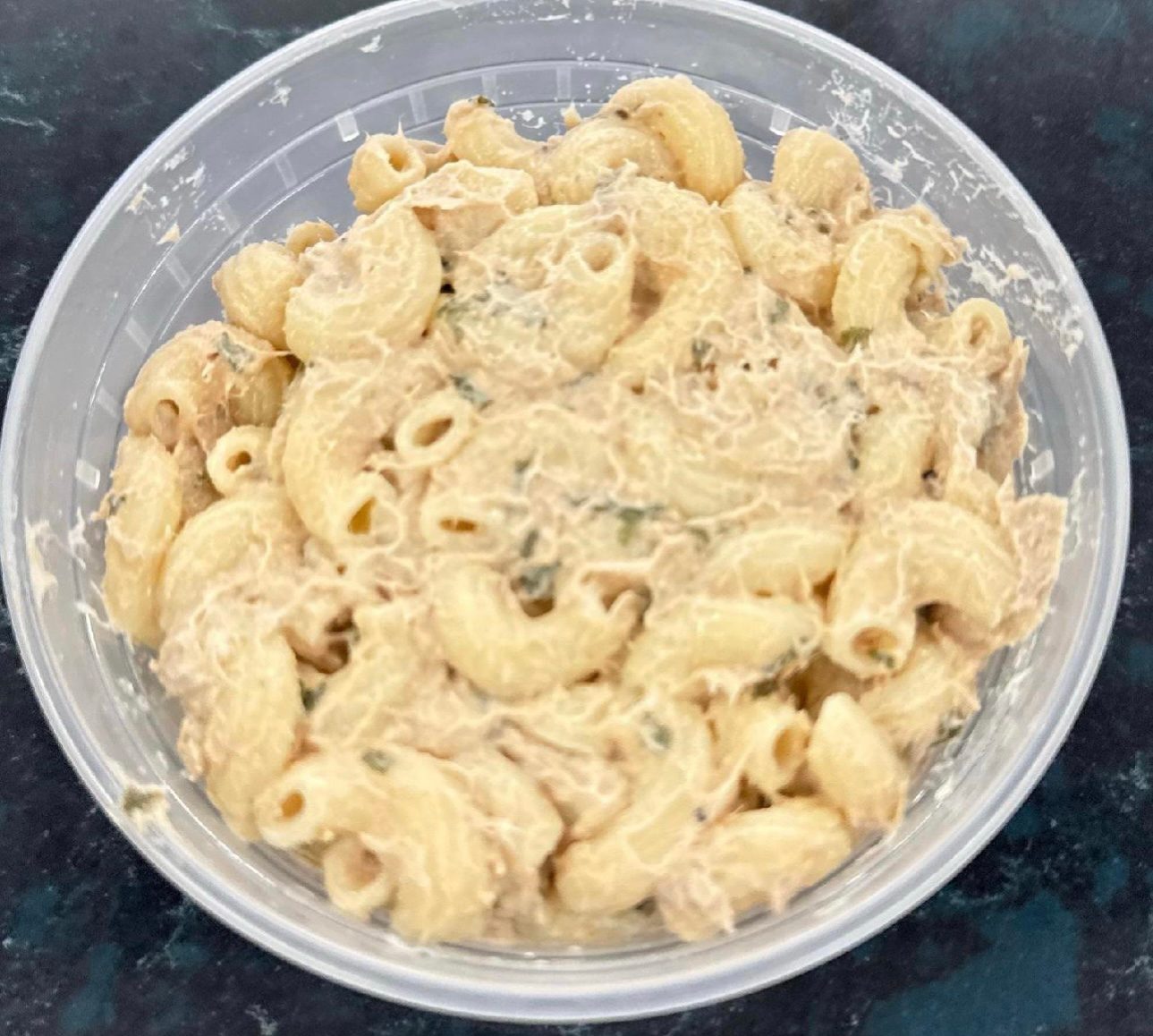 Mac & Tuna Salad.